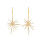 Bright Star Hoop Earrings（Gold）